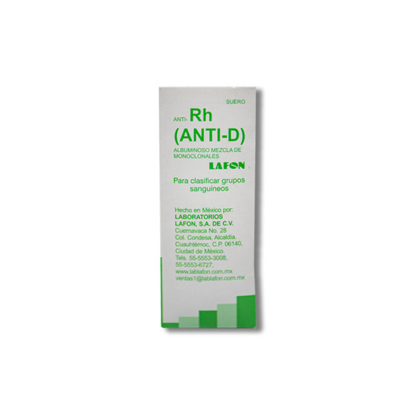 SUEO ANTI RH (D) FCO. 10 ML